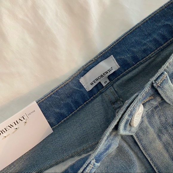 WeWoreWhat | Stiletto slit Jeans | Size 26 - Picture 6 of 7